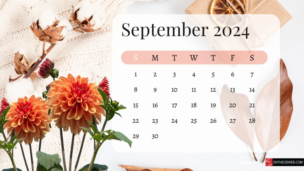 September 2024 Calendar Wallpapers Wallpaper Cave