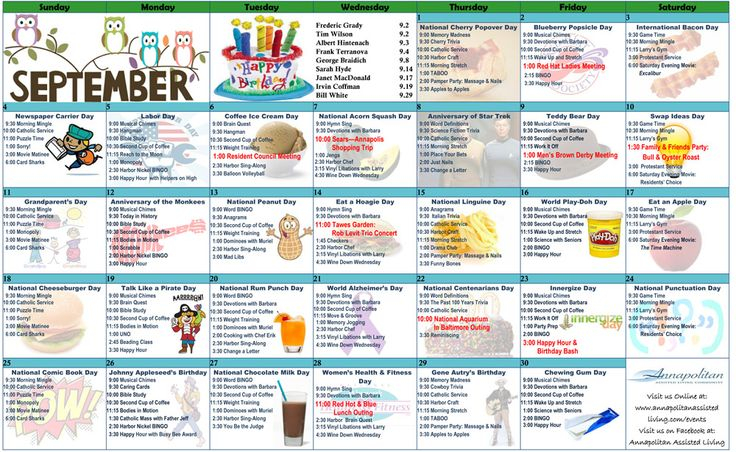 September Assisted Living Activities Nursing Home Act Vrogue co