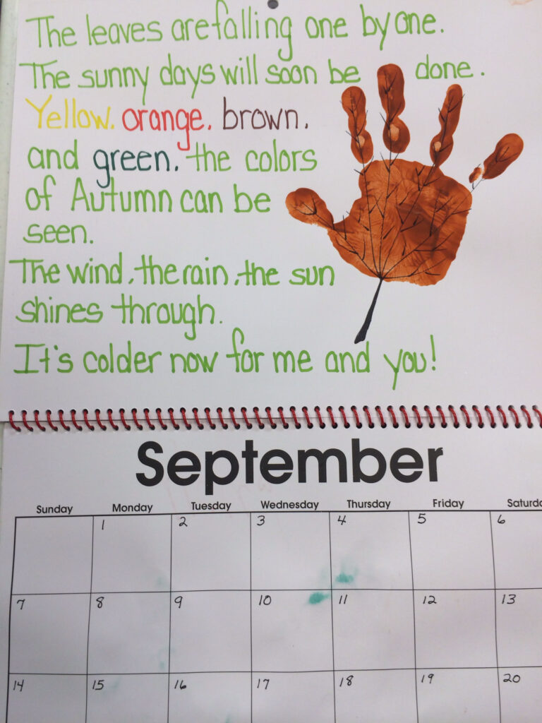 September Calendar Ideas Printable And Enjoyable Learning