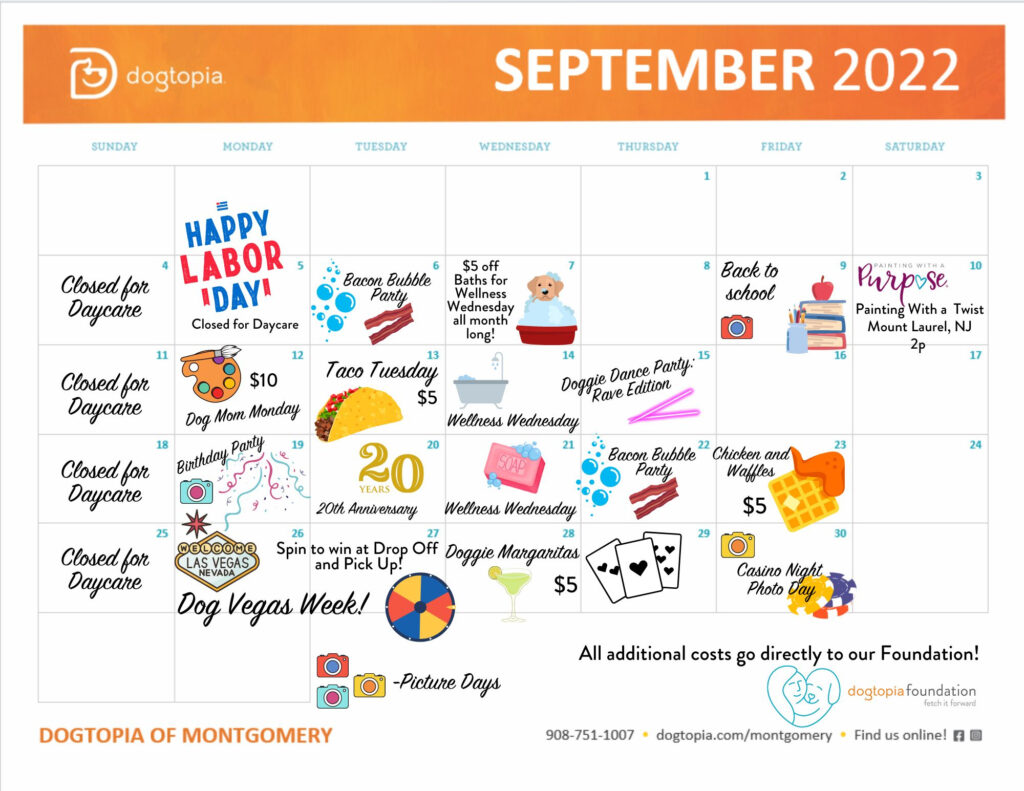 September Events Calendar Montgomery