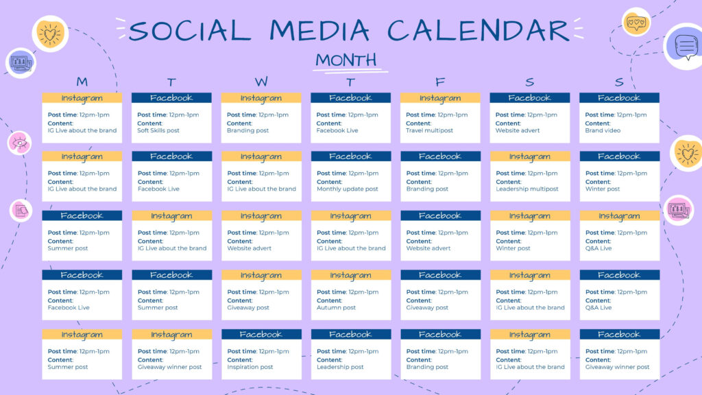Social Media Calendar 2024 Pdf Elfie Cristal