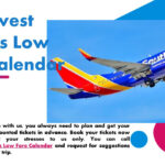 Southwest Airlines Low Fare Calendar For July 2024 Printable