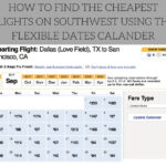Southwest Low Fare Calendar 2024 23 2023 Through May 22 2024 Book By