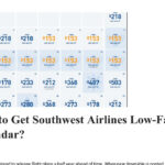 Southwest Low Fare Flight Calendar August 2024 2024 Calendar