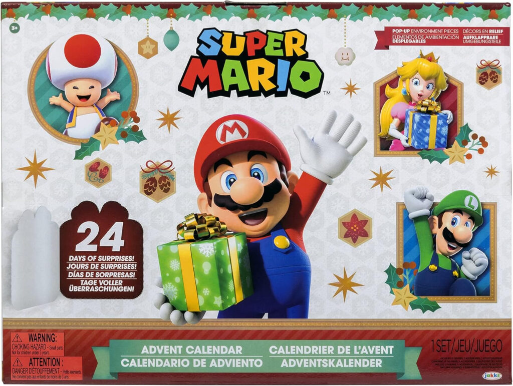 Super Mario Calendario De Adviento 2023 Edici n Limitada De Navidad 