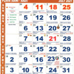 Tamil Calendar July Month 2021
