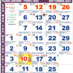 Tamil Calendar September Month 2021