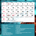 Tamil Monthly Calendar 2025 October Angus S Fong