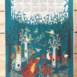 Tea Towel Calendar Design Challenge Winner Click To See The Top Ten