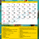 Telugu Calendar 2021 November