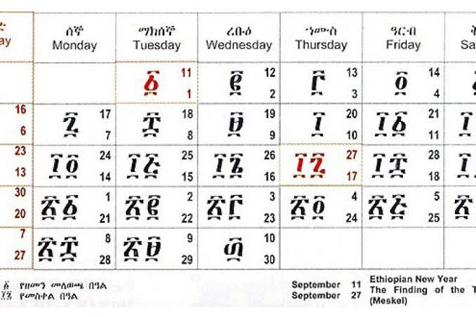 The Ethiopian Calendar Seven Years Behind The World FunTimes Magazine
