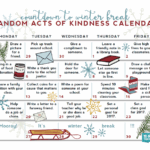 This Free Random Act Of Kindness Calendar Is Our Favorite December