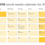 Your August Social Media Calendar 2018 Creativeworld